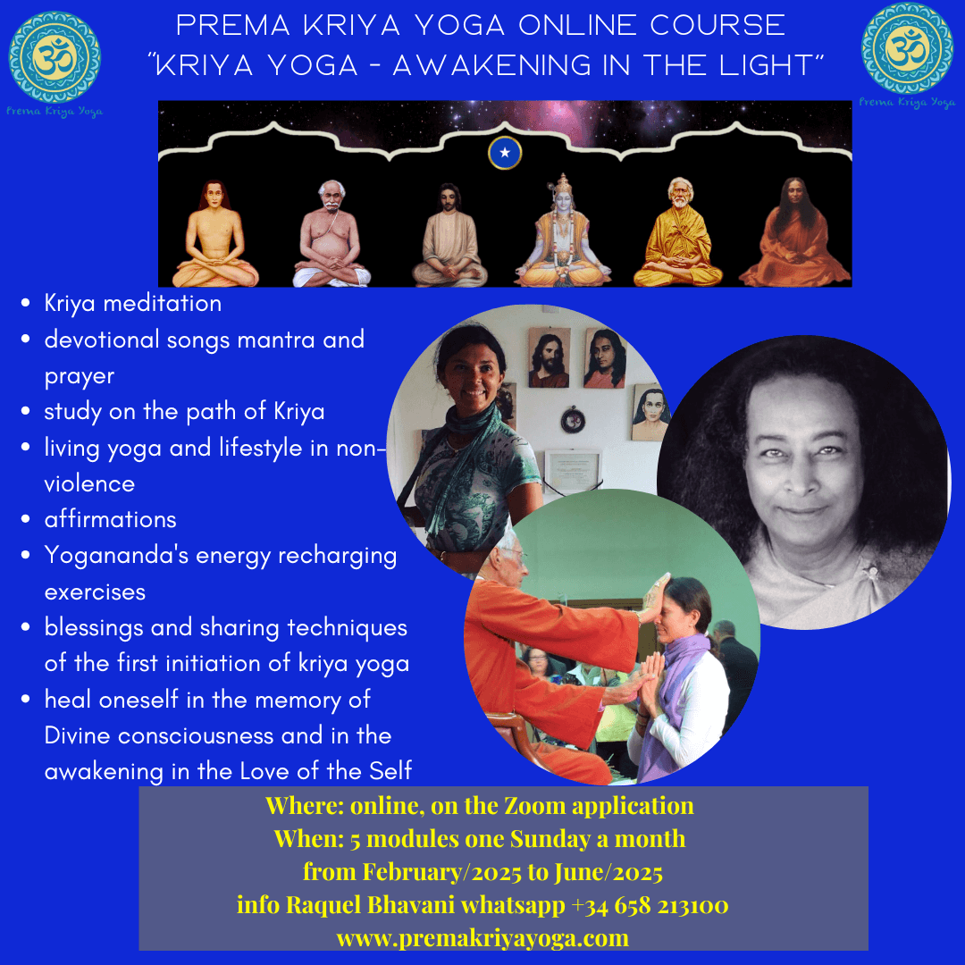 PREMA KRIYA YOGA - Courses - Awakening in the Light - FEV25 - English